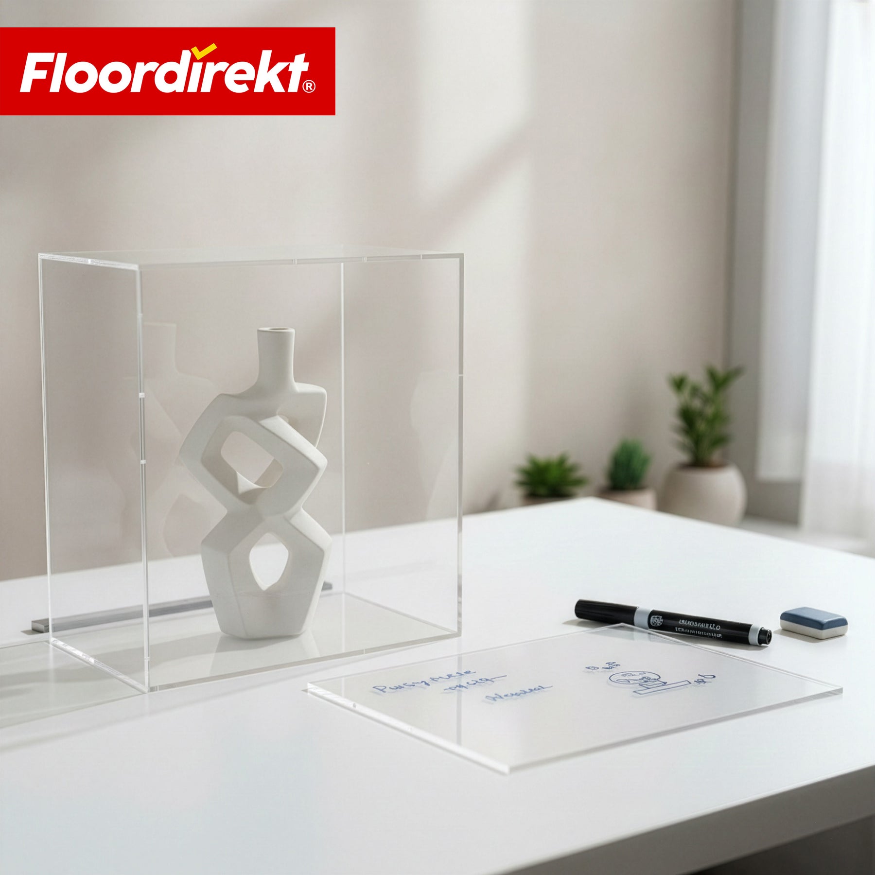 Plaques en plastique | Transparent | Plaques en polystyrène en différentes tailles et épaisseurs