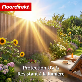 Brise-vue en PVC | Résistant aux intempéries & aux UV | Brise-vue pour balcon & jardin | 4 couleurs | Différentes tailles