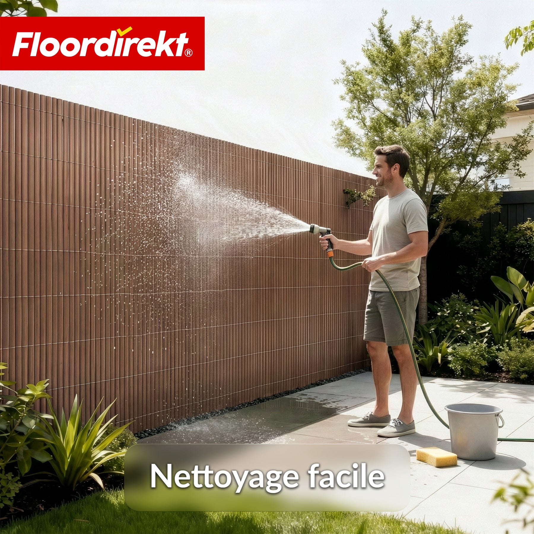 Brise-vue en PVC | Résistant aux intempéries & aux UV | Brise-vue pour balcon & jardin | 4 couleurs | Différentes tailles