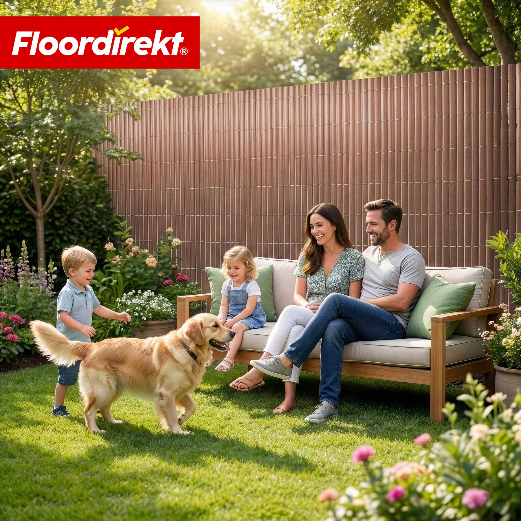 Brise-vue en PVC | Résistant aux intempéries & aux UV | Brise-vue pour balcon & jardin | 4 couleurs | Différentes tailles