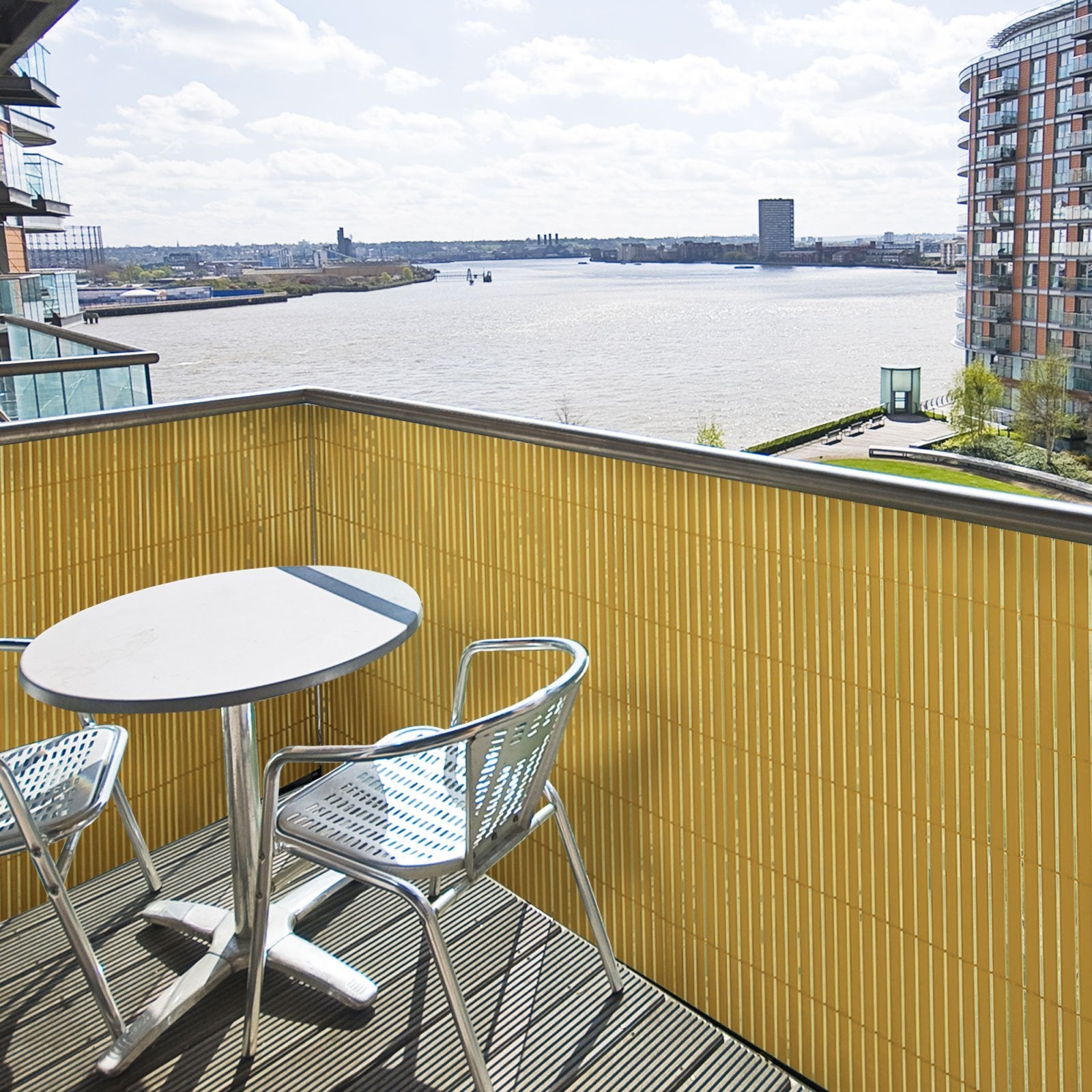 Brise-vue en PVC | Résistant aux intempéries & aux UV | Brise-vue pour balcon & jardin | 4 couleurs | Différentes tailles