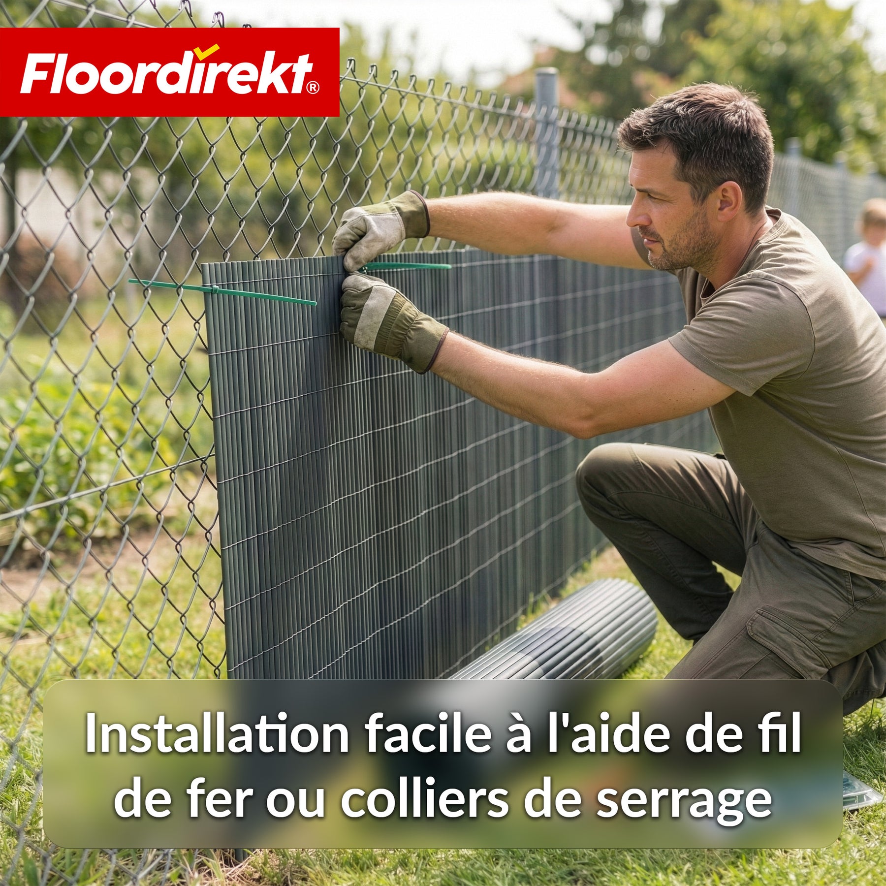 Brise-vue en PVC | Résistant aux intempéries & aux UV | Brise-vue pour balcon & jardin | 4 couleurs | Différentes tailles