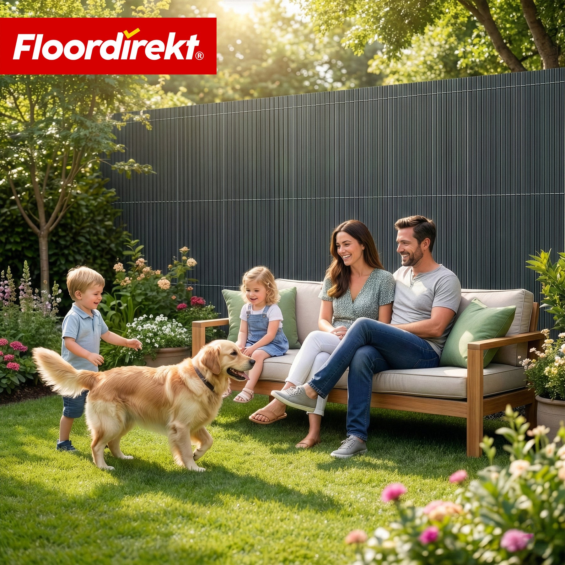 Brise-vue en PVC | Résistant aux intempéries & aux UV | Brise-vue pour balcon & jardin | 4 couleurs | Différentes tailles