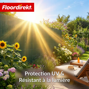 Brise-vue en PVC | Résistant aux intempéries & aux UV | Brise-vue pour balcon & jardin | 4 couleurs | Différentes tailles