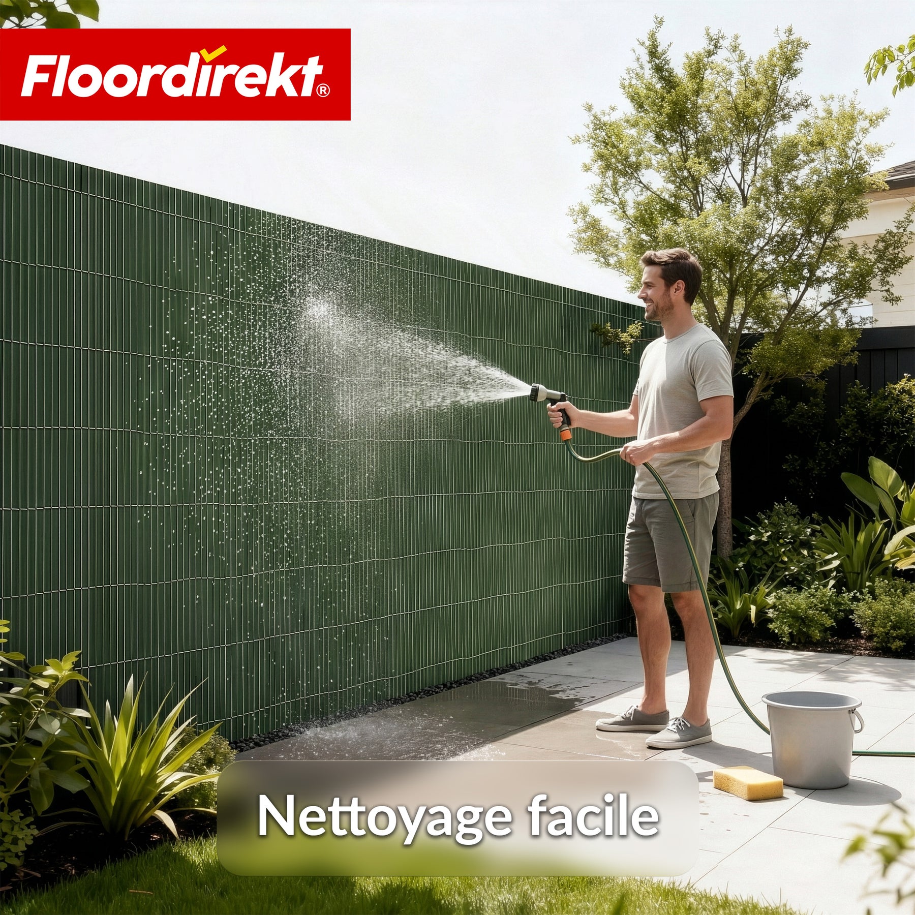 Brise-vue en PVC | Résistant aux intempéries & aux UV | Brise-vue pour balcon & jardin | 4 couleurs | Différentes tailles