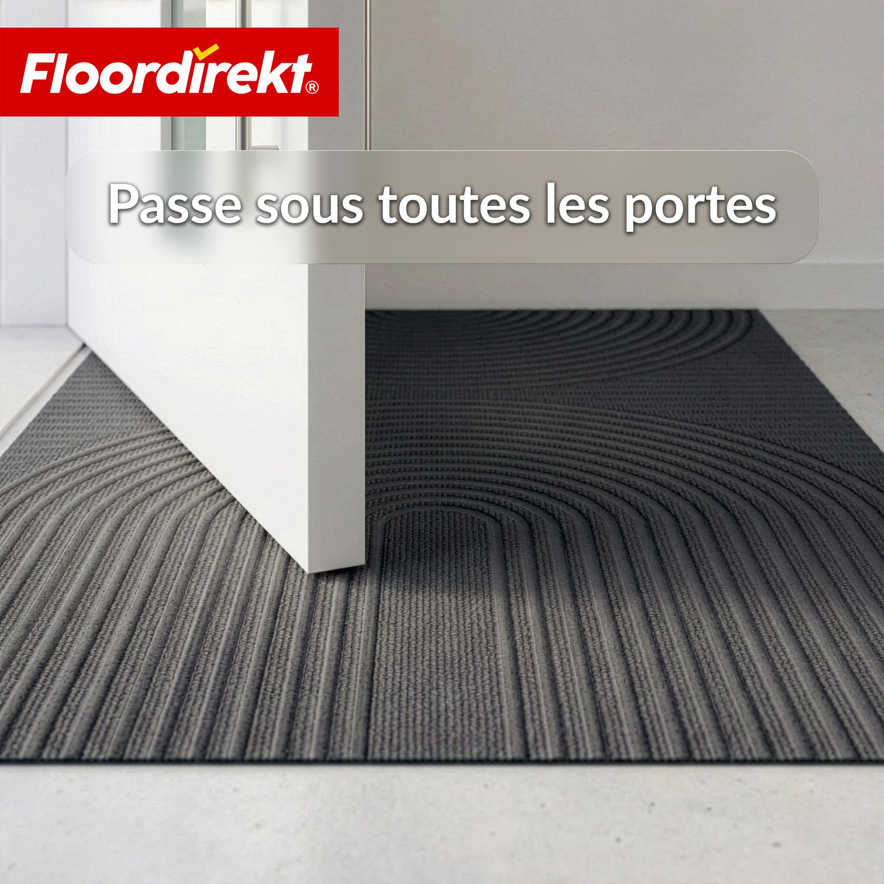 Tapis d’entrée | Circa | Tapis de porte lavable pour intérieur & extérieur | Tapis antidérapant avec dos en TPE