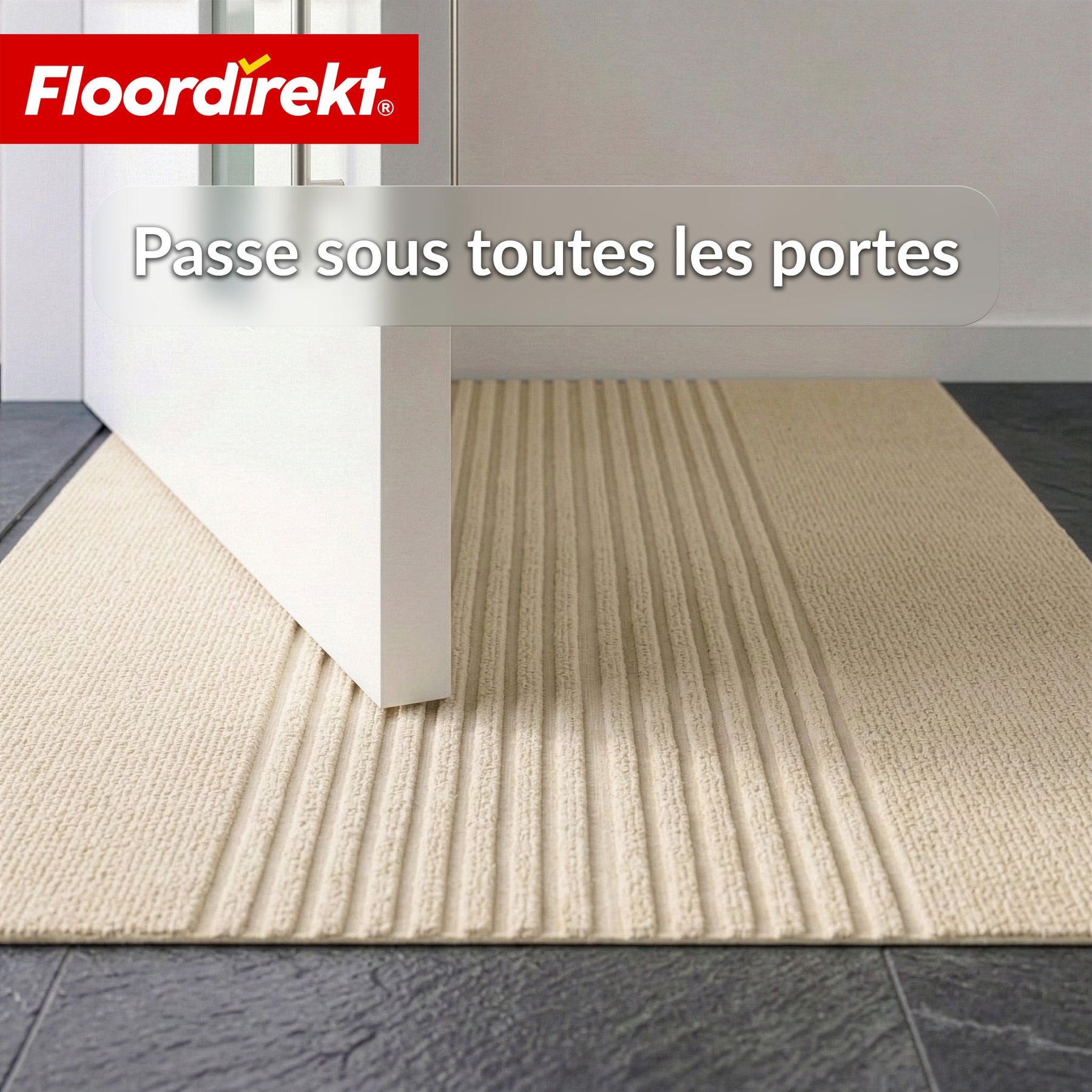Tapis d’entrée | Circa | Tapis de porte lavable pour intérieur & extérieur | Tapis antidérapant avec dos en TPE