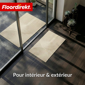 Tapis d’entrée | Circa | Tapis de porte lavable pour intérieur & extérieur | Tapis antidérapant avec dos en TPE