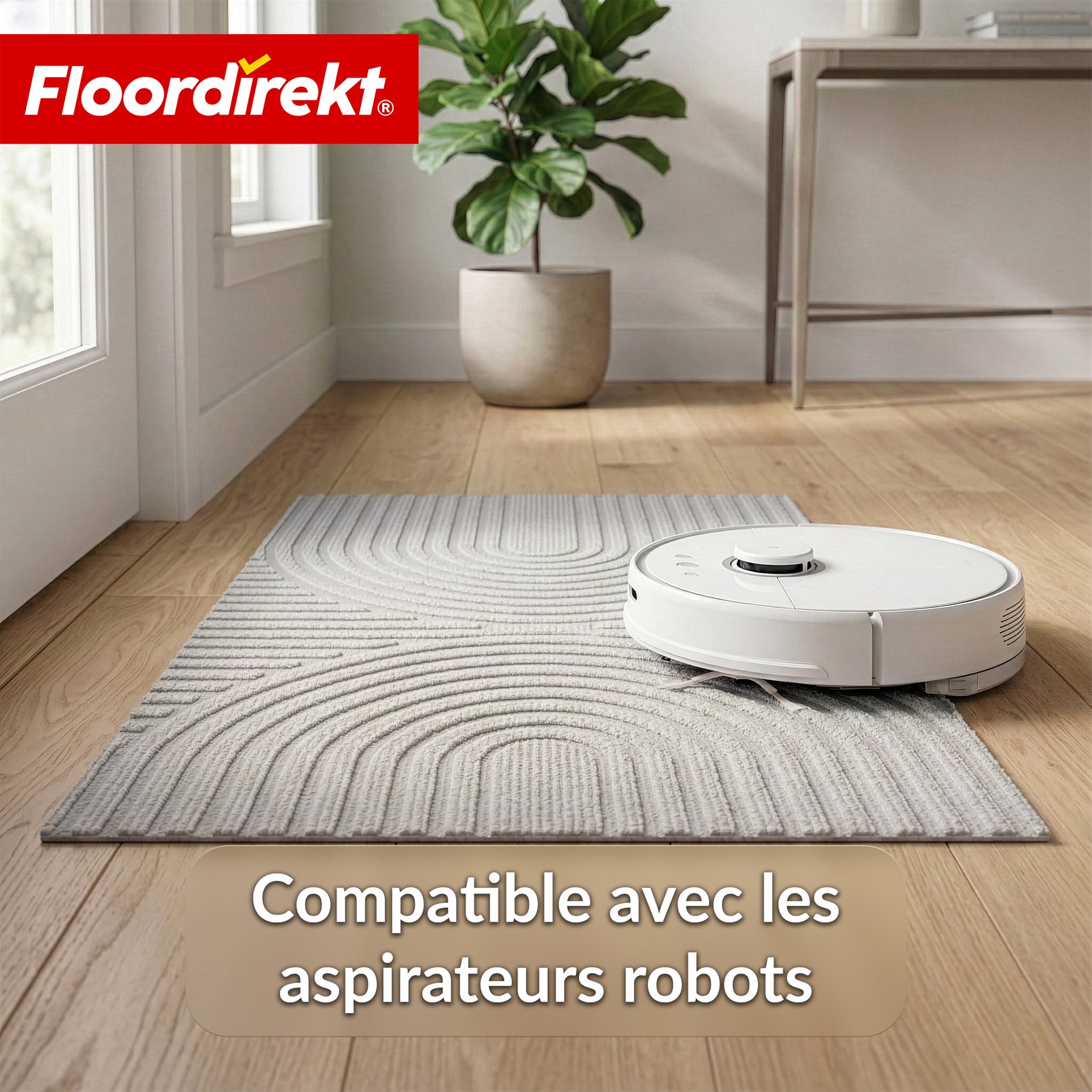 Tapis d’entrée | Circa | Tapis de porte lavable pour intérieur & extérieur | Tapis antidérapant avec dos en TPE