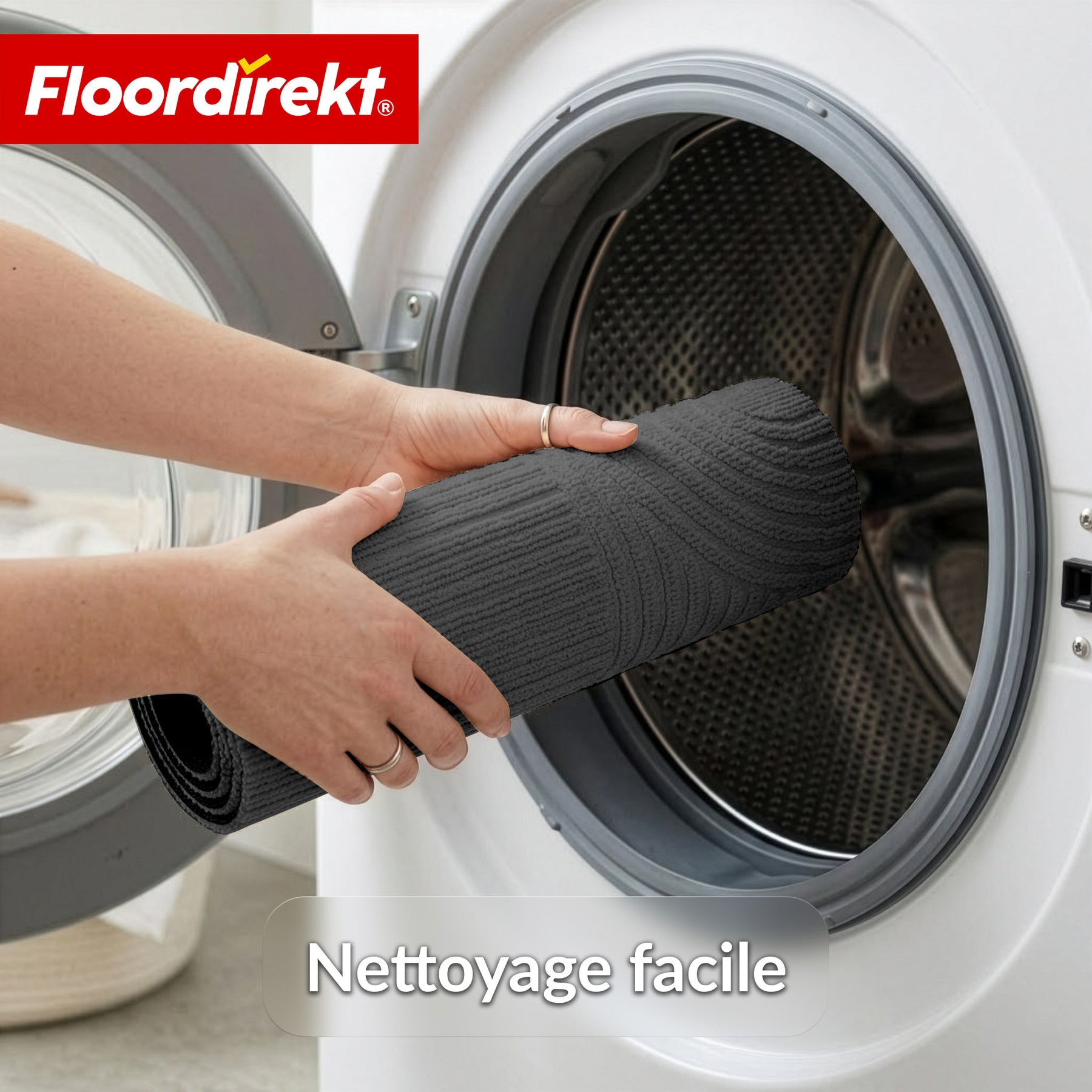Tapis d’entrée | Circa | Tapis de porte lavable pour intérieur & extérieur | Tapis antidérapant avec dos en TPE