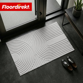 Tapis d’entrée | Circa | Tapis de porte lavable pour intérieur & extérieur | Tapis antidérapant avec dos en TPE
