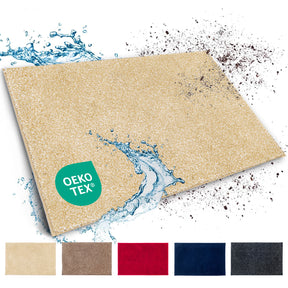 Tapis anti-salissures | Nasa | Tapis de sol souple et absorbant en polyester avec dessous antidérapant | Différentes couleurs et tailles disponibles