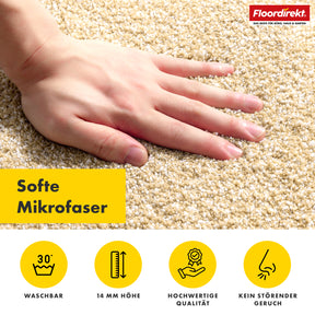 Tapis anti-salissures | Nasa | Tapis de sol souple et absorbant en polyester avec dessous antidérapant | Différentes couleurs et tailles disponibles