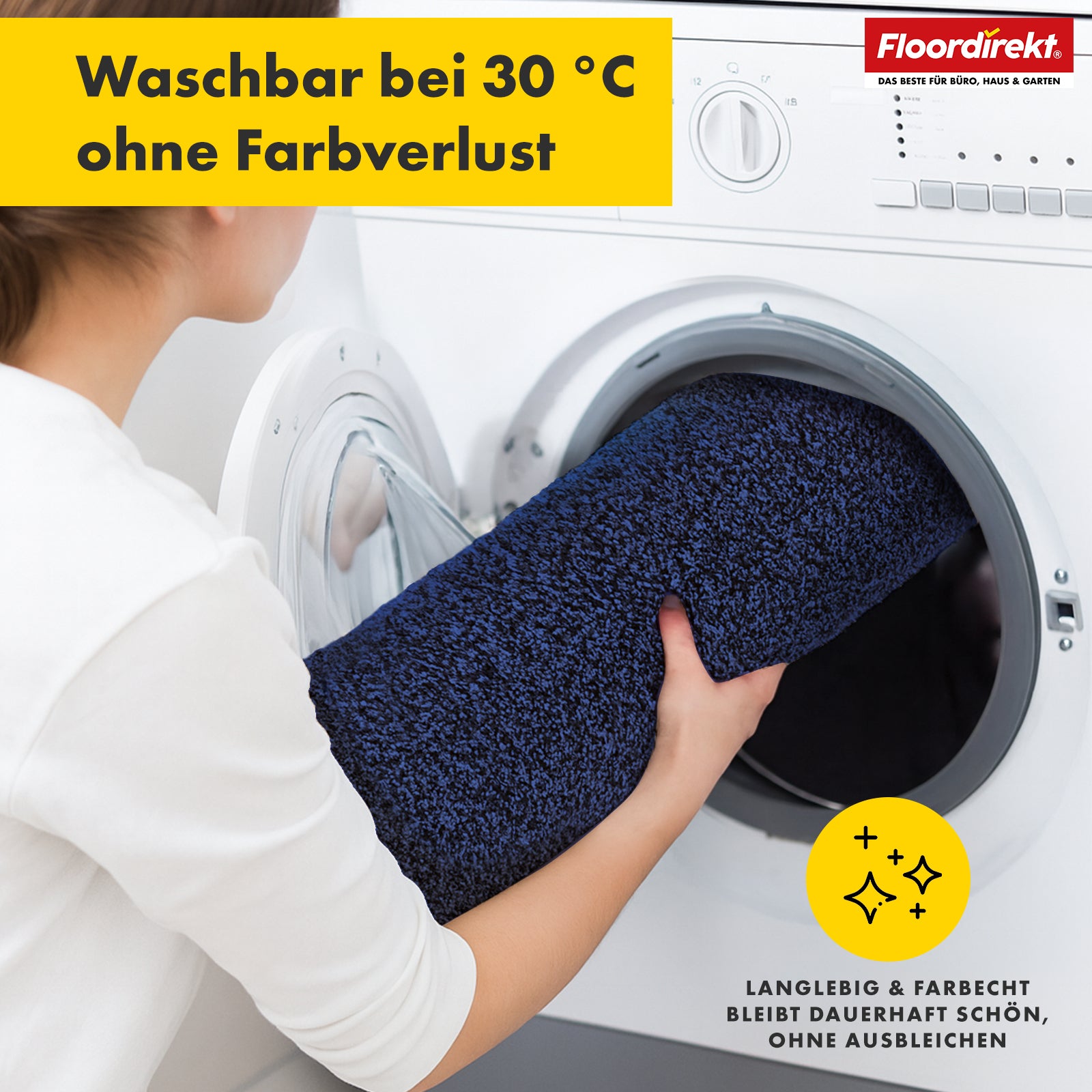 Tapis anti-salissures | Nasa | Tapis de sol souple et absorbant en polyester avec dessous antidérapant | Différentes couleurs et tailles disponibles