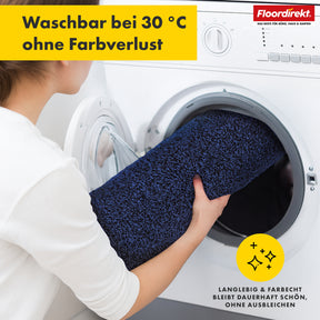 Tapis anti-salissures | Nasa | Tapis de sol souple et absorbant en polyester avec dessous antidérapant | Différentes couleurs et tailles disponibles