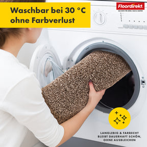 Tapis anti-salissures | Nasa | Tapis de sol souple et absorbant en polyester avec dessous antidérapant | Différentes couleurs et tailles disponibles