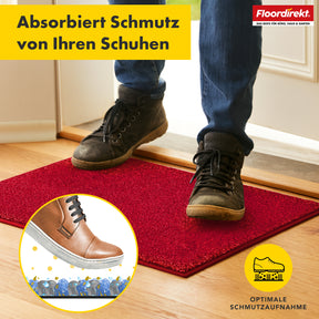Tapis anti-salissures | Nasa | Tapis de sol souple et absorbant en polyester avec dessous antidérapant | Différentes couleurs et tailles disponibles