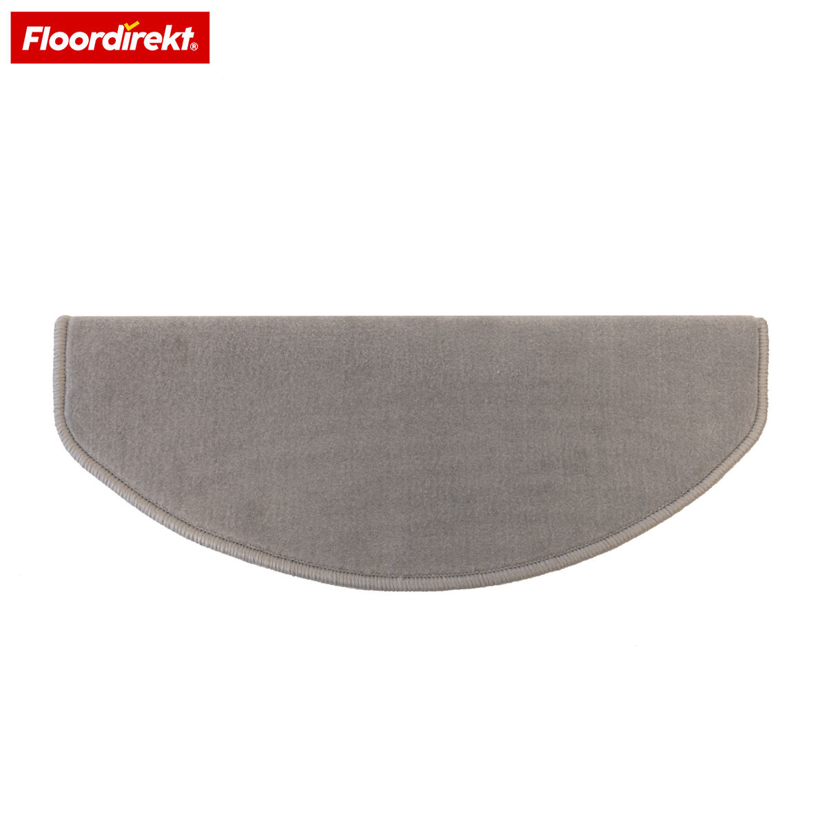 Tapis de marche en velours | Wien | Demi-lune antidérapant en polypropylène robuste | Protection d’escalier, insonorisant & antistatique | Disponible en 4 couleurs modernes