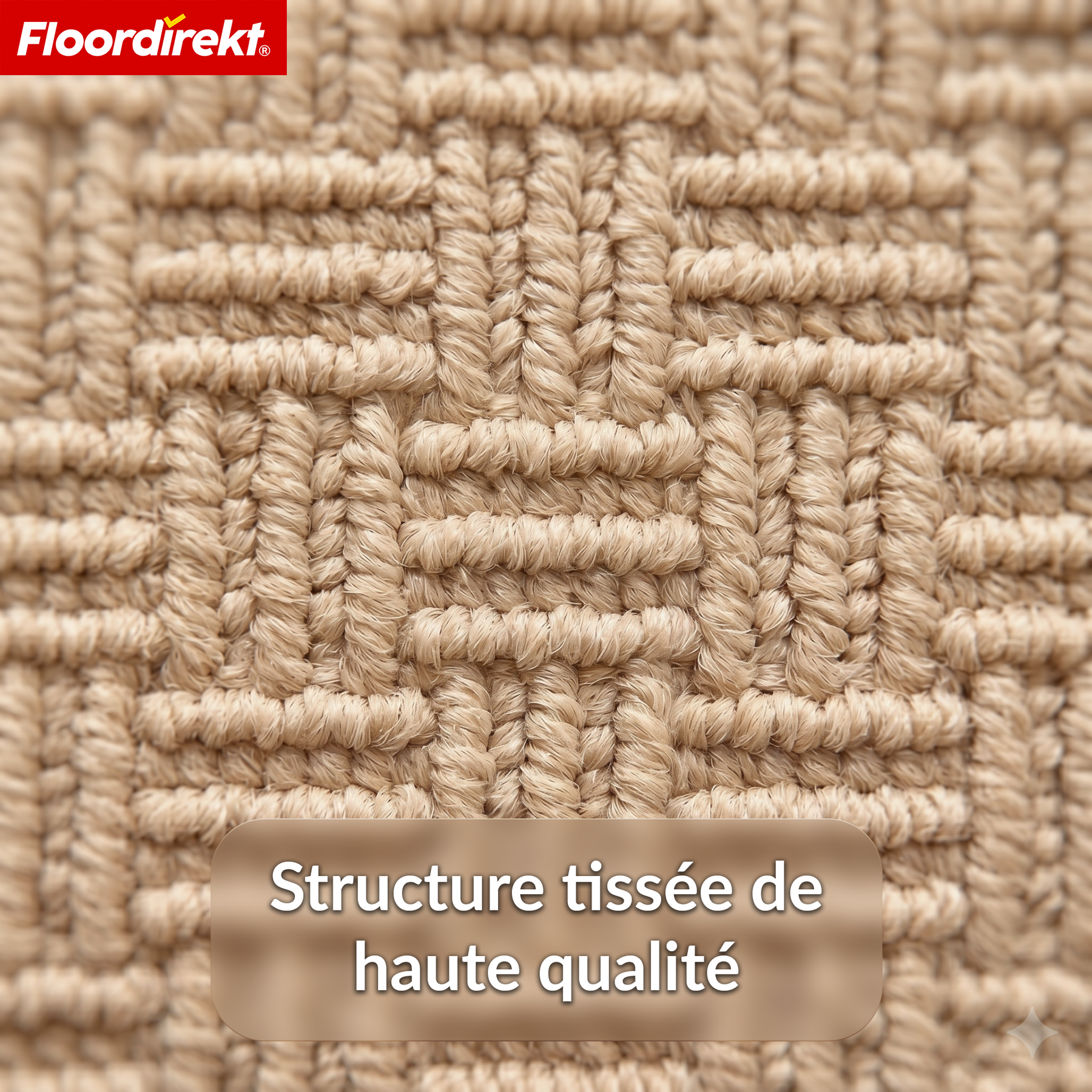 Tapis de couloir | Monaco | Tapis étroit avec bordure, facile d’entretien & résistant