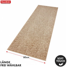 Tapis coureur | Tessaro | Tapis moderne pour couloir, cuisine et entrée | Antidérapant, facile à entretenir & durable | Disponible en plusieurs couleurs