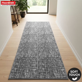 Tapis coureur | Tessaro | Tapis moderne pour couloir, cuisine et entrée | Antidérapant, facile à entretenir & durable | Disponible en plusieurs couleurs