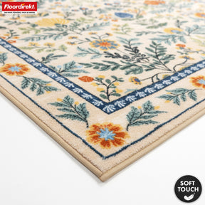 Tapis de salon | Orientalis | Tapis classique au motif floral oriental | Antidérapant, résistant & facile d’entretien | Disponible en plusieurs tailles