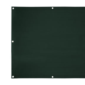 Brise-vue pour balcon | Monochromatique | Vert | 90 x 500 cm