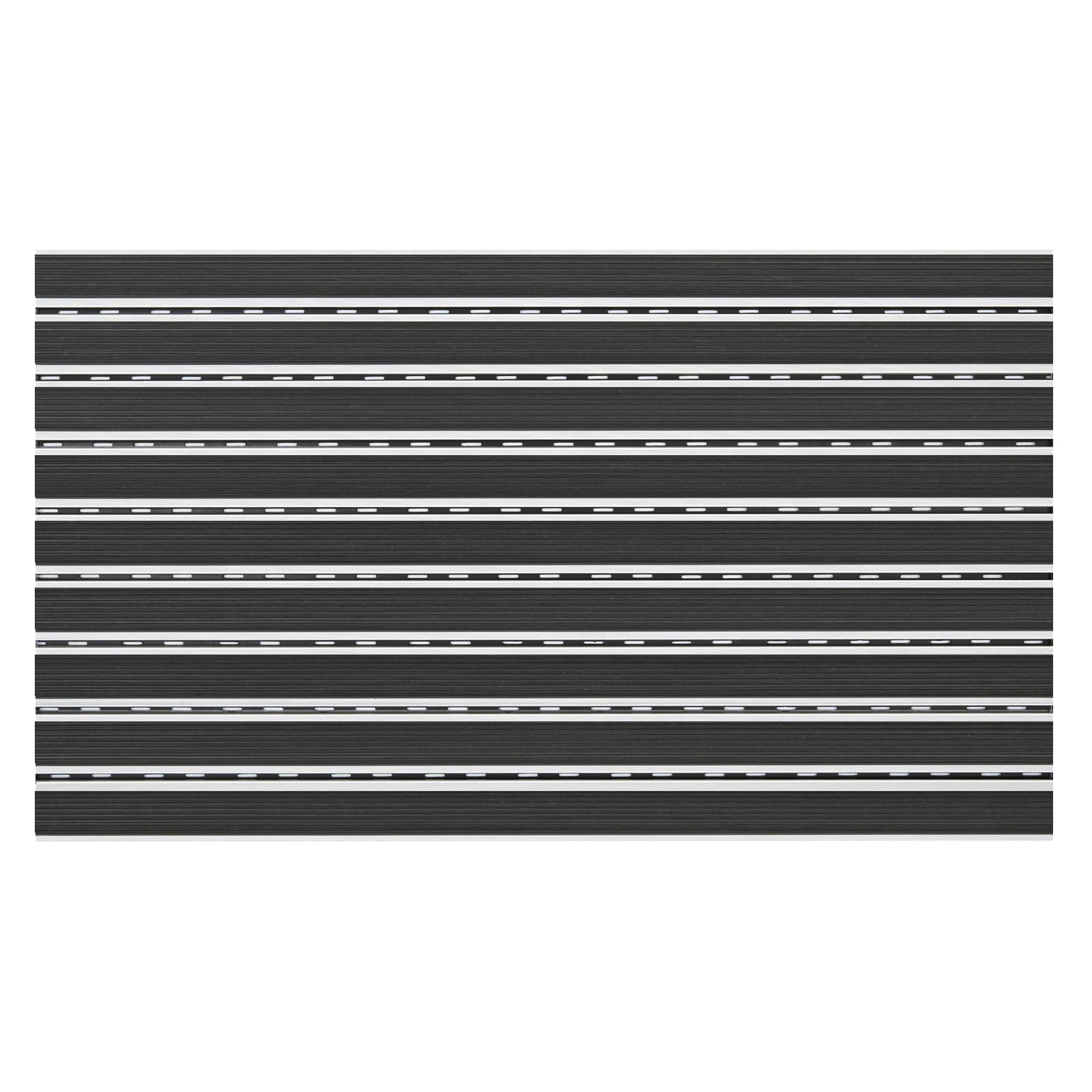 ✂ Tapis d'entrée Aluflex SR Caoutchouc | 22 mm | Caoutchouc profilé | Coupe sur mesure