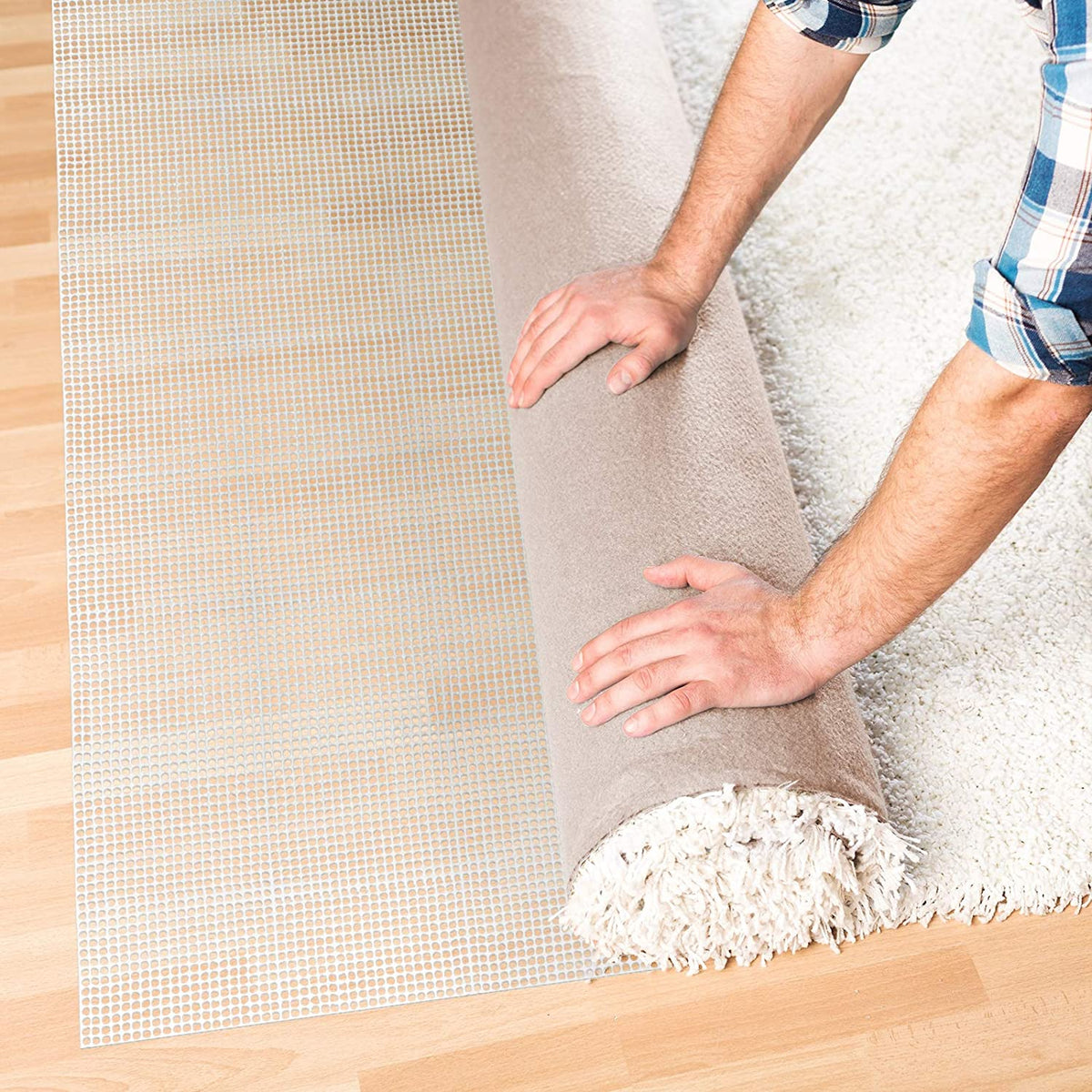 Préhenseur de tapis, sous-couche de préhenseurs de tapis anti