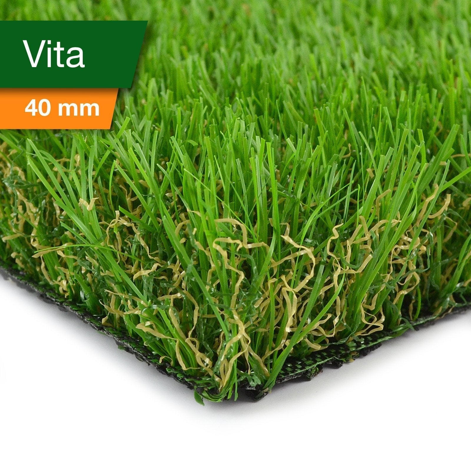 ✂ Gazon artificiel Vita | Hauteur: 40 mm