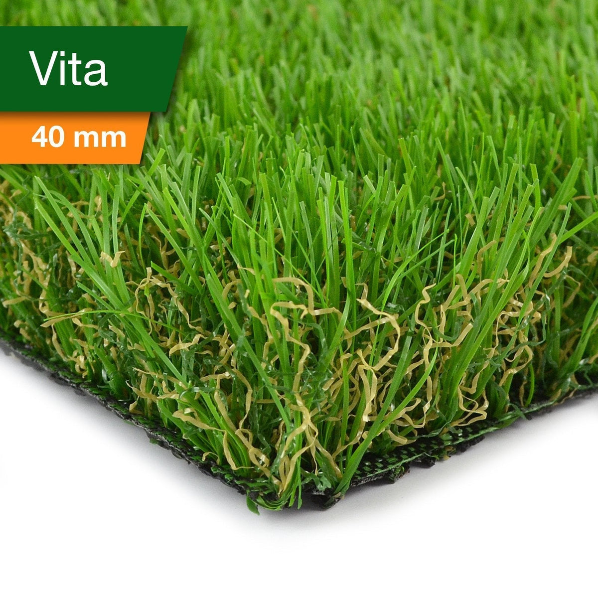 ✂ Gazon artificiel Vita | Hauteur: 40 mm