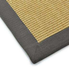 Tapis Sisal Amazonas | Nature | Avec bordure colorée | Plusieurs tailles