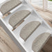 Stufenmatte Carlton Demi-ronde oder Eckig Erhältlich in 5 Farben | Gris-Beige tacheté